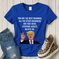 Funny Trump Dad Fathers Day Pro Trump Supporter Women's T-Shirt thumb 3