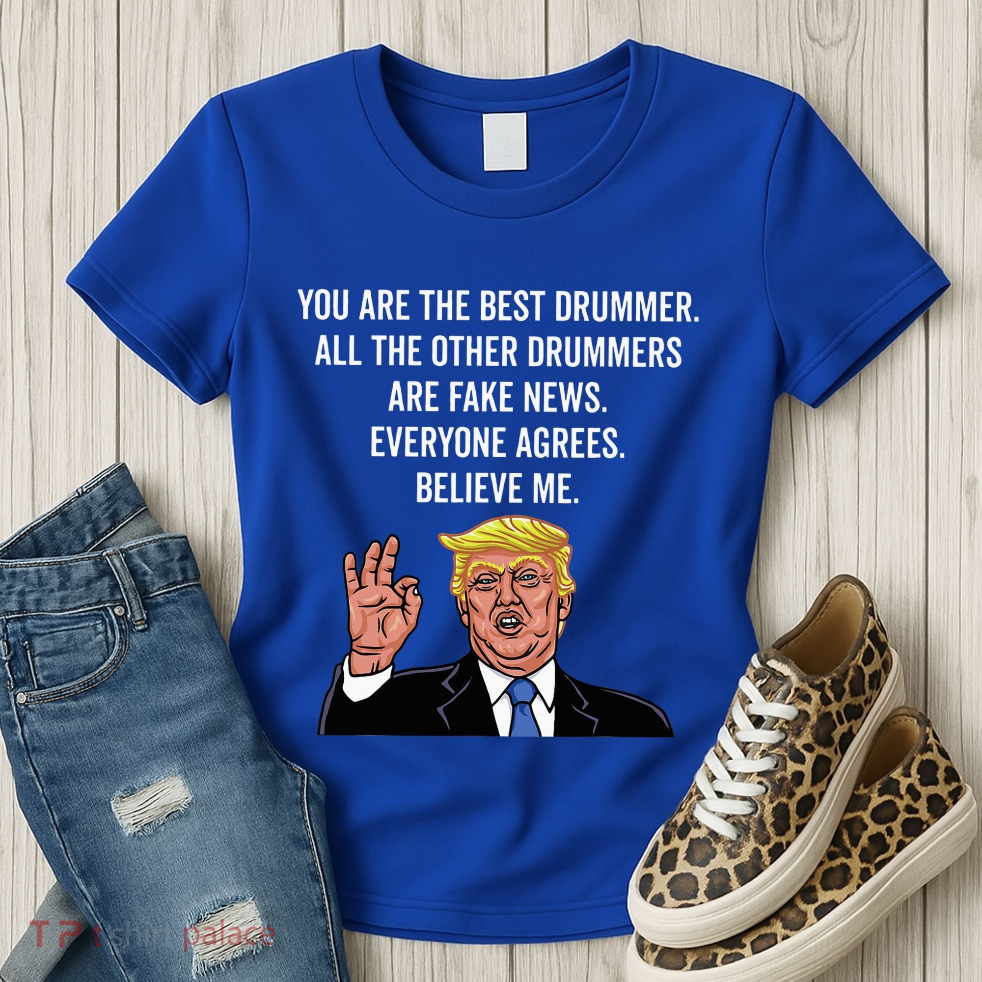 Funny Trump Dad Fathers Day Pro Trump Supporter Women's T-Shirt