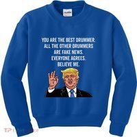 Funny Trump Dad Fathers Day Pro Trump Supporter Kids Sweatshirt thumb 0