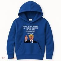 Funny Trump Dad Fathers Day Pro Trump Supporter Kids Hoodie thumb 0