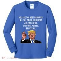 Funny Trump Dad Fathers Day Pro Trump Supporter Kids Long Sleeve Shirt thumb 0