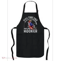Full Time Dad Part Time Hooker Apron thumb 0