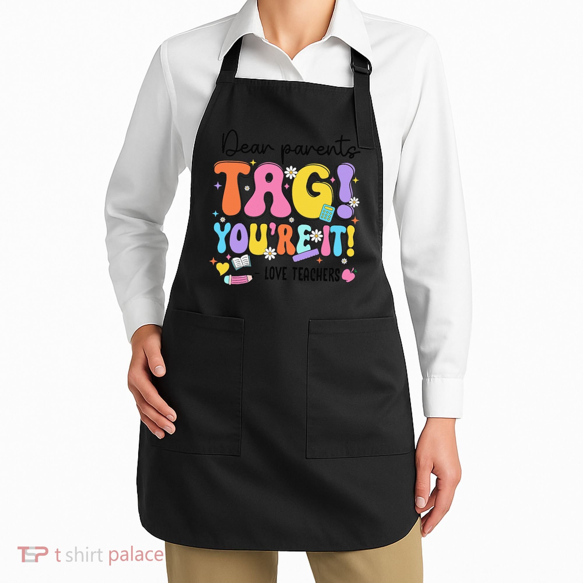 Funny Test Day I Love The Last Day Of State Testing Teacher Apron