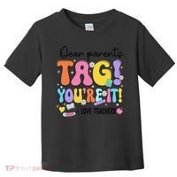 Funny Test Day I Love The Last Day Of State Testing Teacher Toddler T-Shirt thumb 0