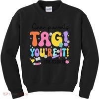 Funny Test Day I Love The Last Day Of State Testing Teacher Kids Sweatshirt thumb 0