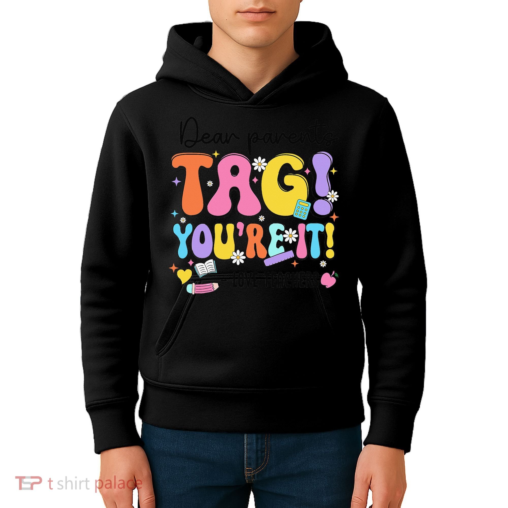 Funny Test Day I Love The Last Day Of State Testing Teacher Kids Hoodie