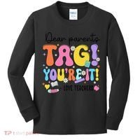 Funny Test Day I Love The Last Day Of State Testing Teacher Kids Long Sleeve Shirt thumb 0