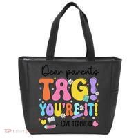 Funny Test Day I Love The Last Day Of State Testing Teacher Tote Bag thumb 0