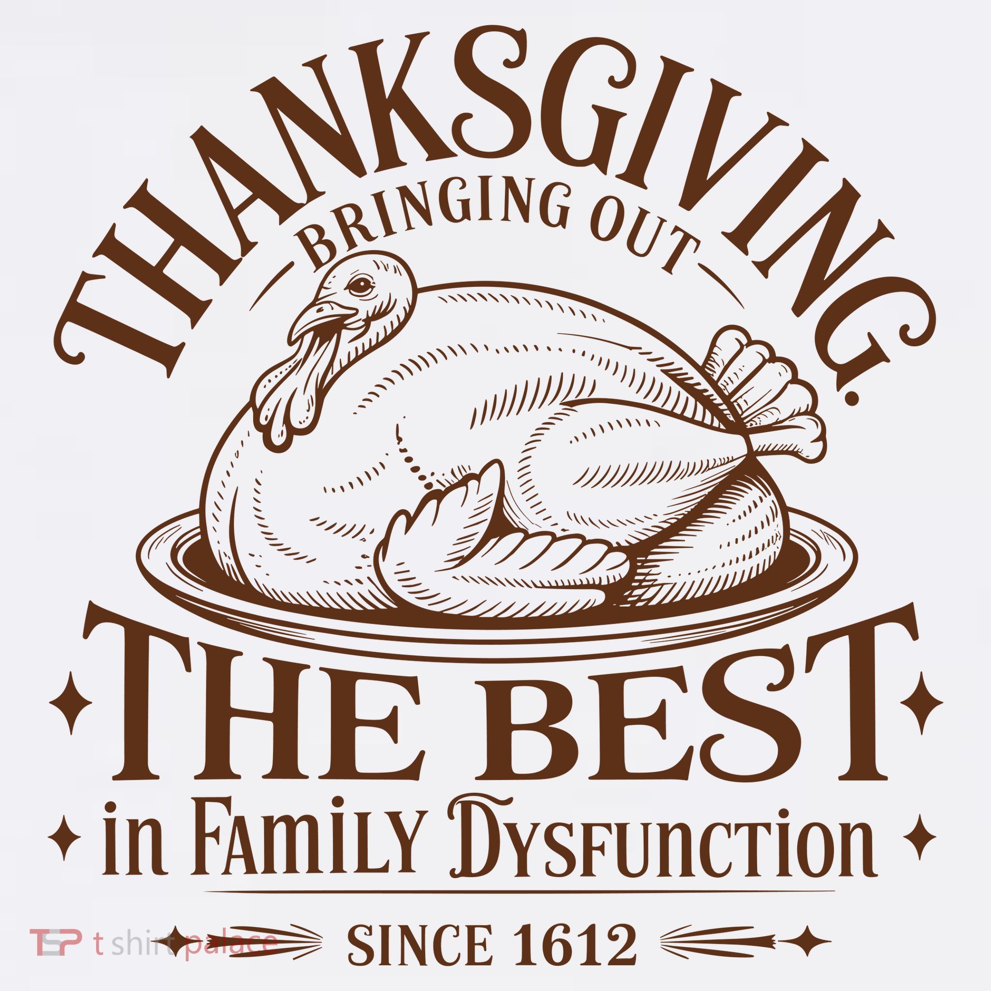 Family Thanksgiving Dysfunction Funny Sarcastic Trukey Dinner Women's Hoodie