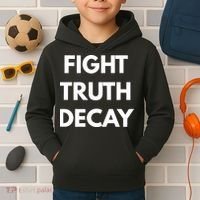Fight Truth Decay Kids Hoodie thumb 2