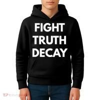 Fight Truth Decay Kids Hoodie thumb 4