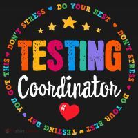 Funny Test Day Teacher Ideas School Testing Coordinator Doggie Tank thumb 4