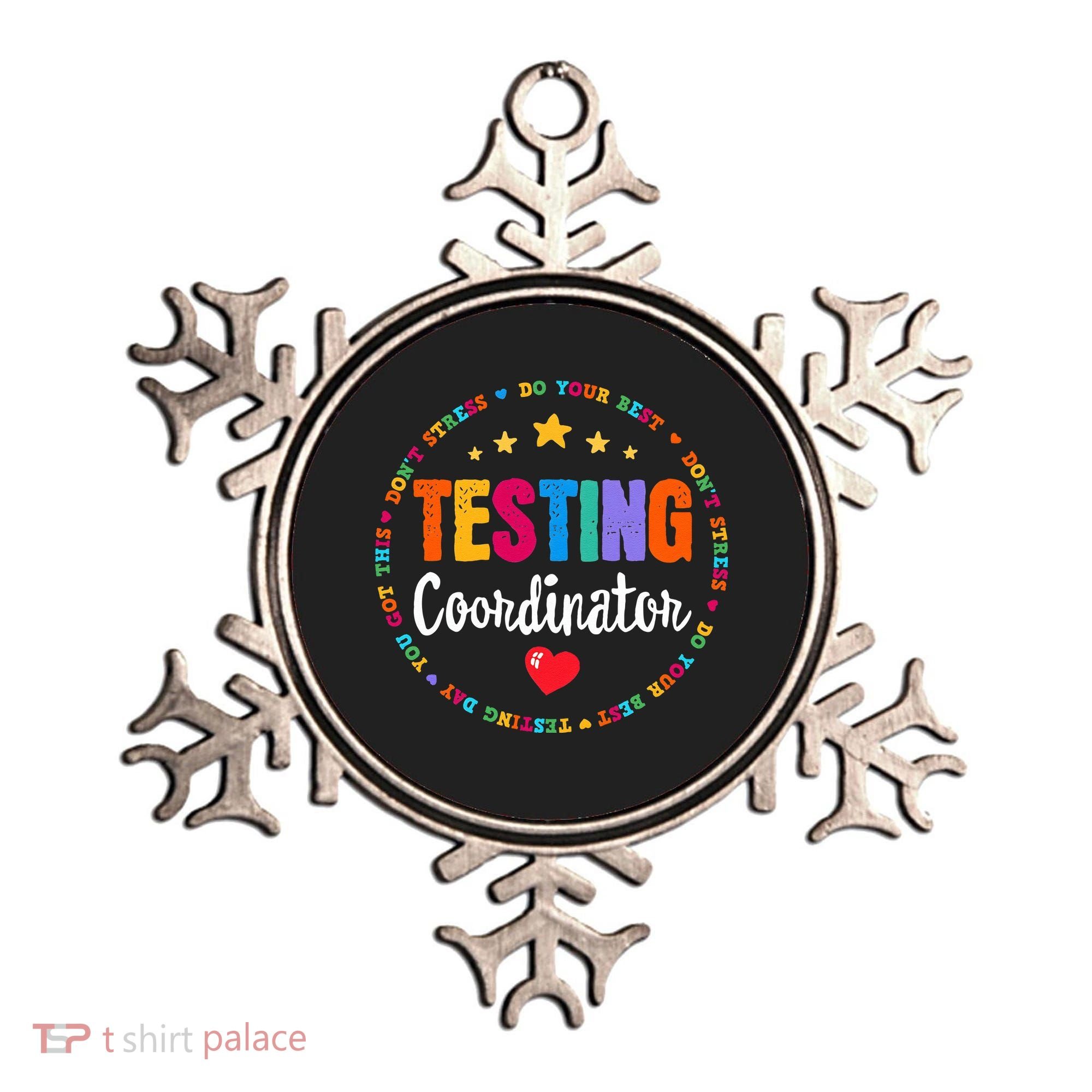 Funny Test Day Teacher Ideas School Testing Coordinator Ornament