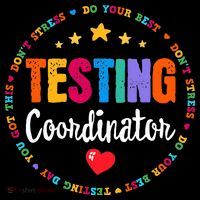 Funny Test Day Teacher Ideas School Testing Coordinator Ornament thumb 1