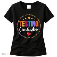Funny Test Day Teacher Ideas School Testing Coordinator Women's T-Shirt thumb 0