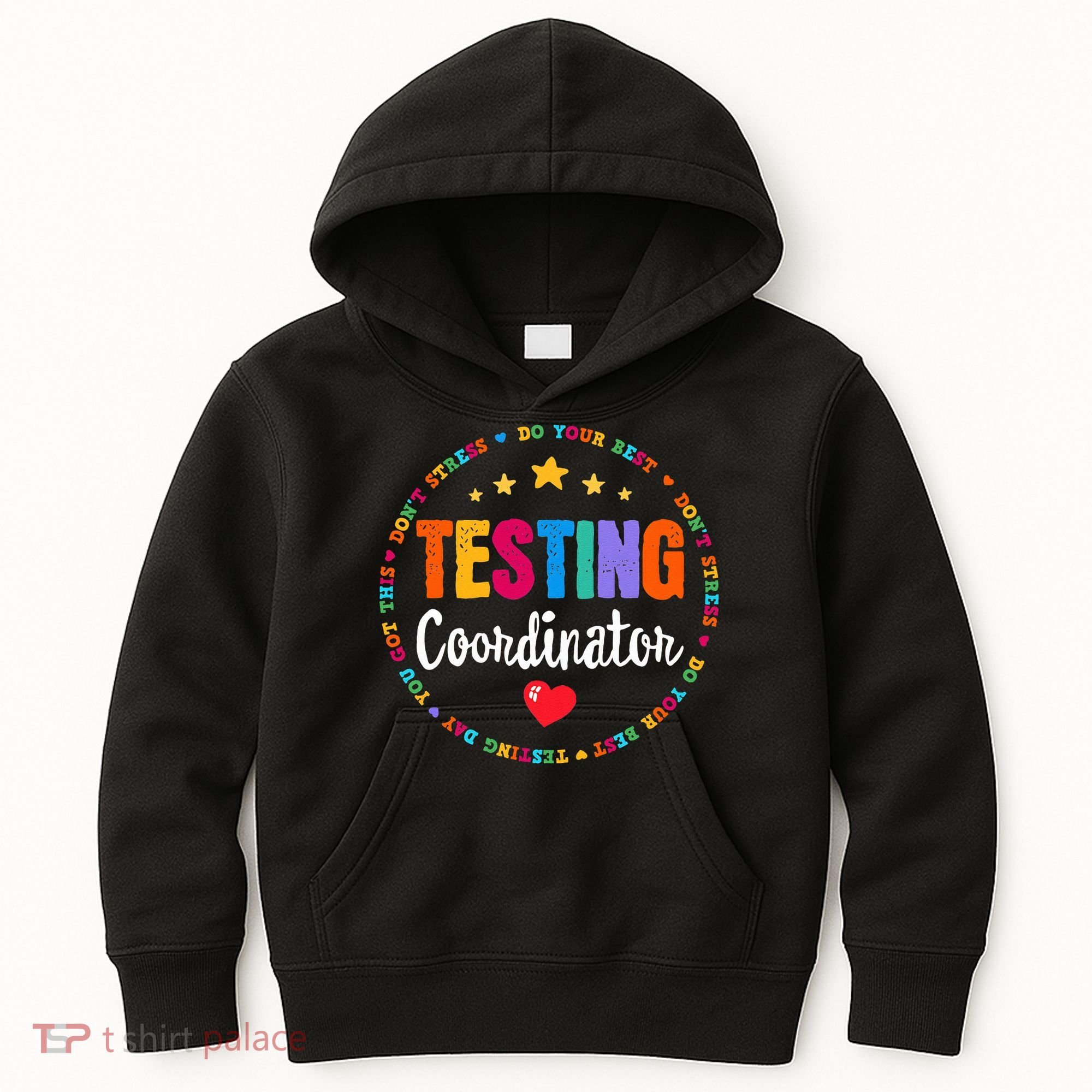 Funny Test Day Teacher Ideas School Testing Coordinator Kids Hoodie
