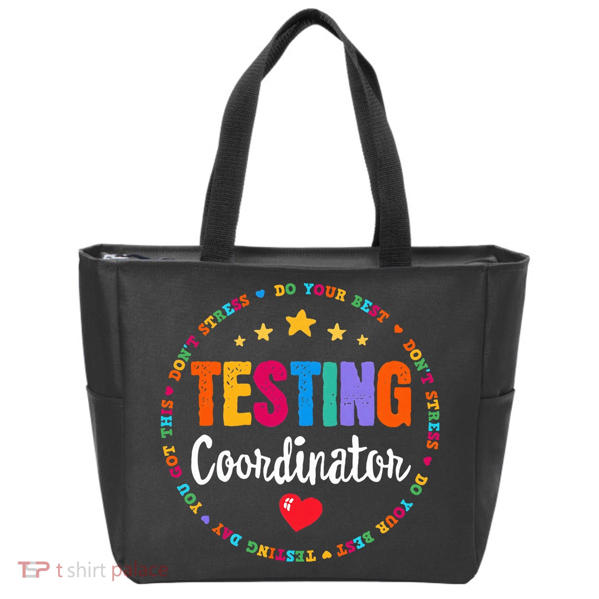 Funny Test Day Teacher Ideas School Testing Coordinator Tote Bag