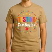 Funny Test Day Teacher Ideas School Testing Coordinator T-Shirt thumb 3