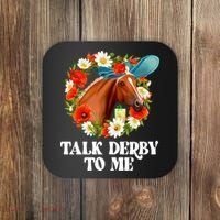 Funny Talk Derby To Me Horse Derby Racing Coaster thumb 0
