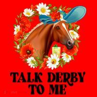 Funny Talk Derby To Me Horse Derby Racing Santa Hat thumb 1