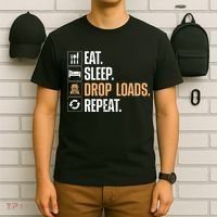 Funny Truck Driver Dad Trucking Mechanic Trucker T-Shirt thumb 6