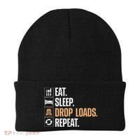 Funny Truck Driver Dad Trucking Mechanic Trucker Beanie thumb 0