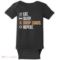 Funny Truck Driver Dad Trucking Mechanic Trucker Baby Bodysuit thumb 0
