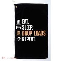 Funny Truck Driver Dad Trucking Mechanic Trucker Golf Towel thumb 0