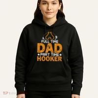 Full Time Dad Part Time Hooker Fishing Hoodie thumb 5