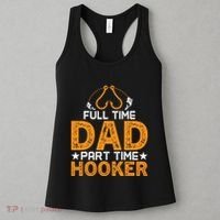 Full Time Dad Part Time Hooker Fishing Women's Tank Top thumb 3