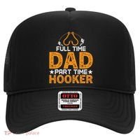 Full Time Dad Part Time Hooker Fishing Hat thumb 0