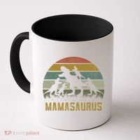 Funny T-rex Dino Mamasaurus  Coffee Mug thumb 0