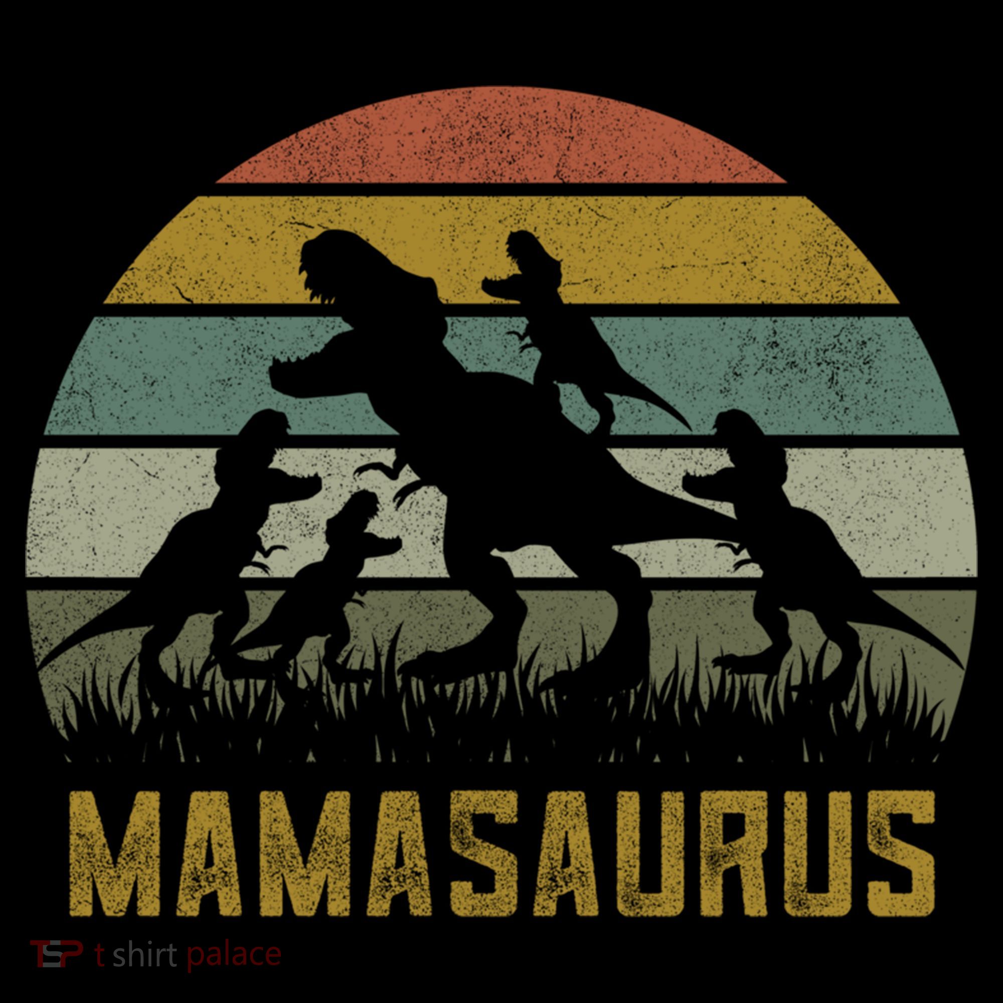 Funny T-rex Dino Mamasaurus  Pajama Set