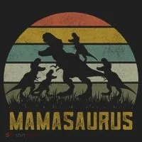 Funny T-rex Dino Mamasaurus  Hat thumb 2