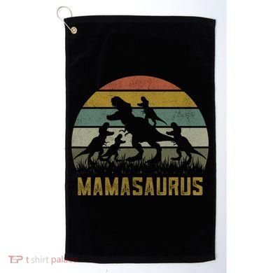 Funny T-rex Dino Mamasaurus  Golf Towel