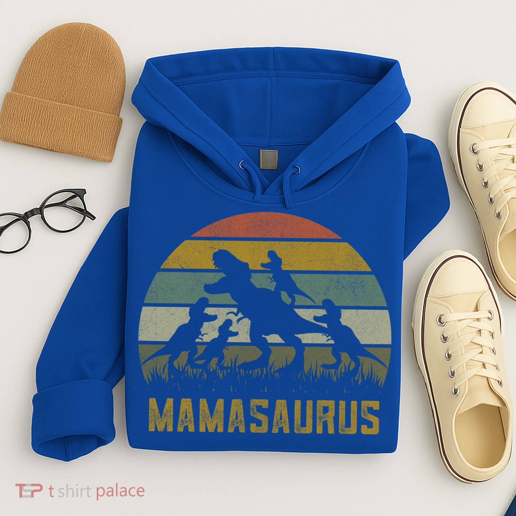 Funny T-rex Dino Mamasaurus  Hoodie