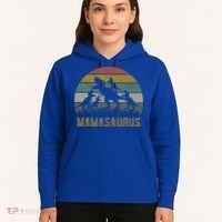 Funny T-rex Dino Mamasaurus  Hoodie thumb 5