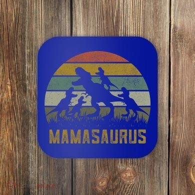 Funny T-rex Dino Mamasaurus  Coaster