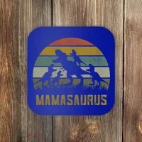 Funny T-rex Dino Mamasaurus  Coaster thumb 0