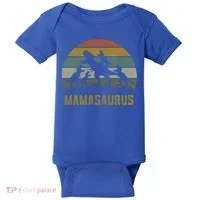 Funny T-rex Dino Mamasaurus  Baby Bodysuit thumb 0