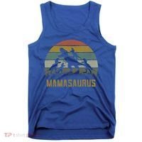 Funny T-rex Dino Mamasaurus  Tank Top thumb 0