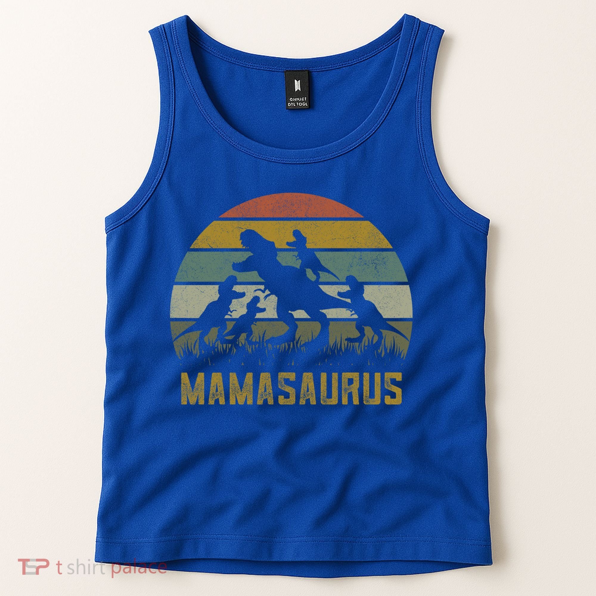 Funny T-rex Dino Mamasaurus  Tank Top