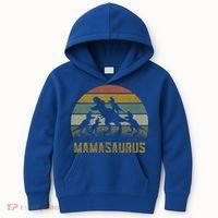 Funny T-rex Dino Mamasaurus  Kids Hoodie thumb 0