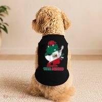 Funny Trex Dinosaur Viva Mexico Doggie Tank thumb 2