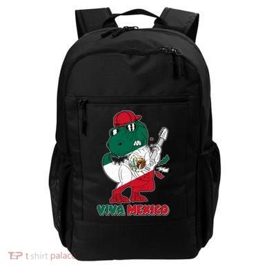 Funny Trex Dinosaur Viva Mexico Backpack