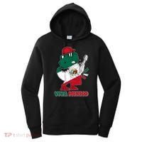 Funny Trex Dinosaur Viva Mexico Women's Hoodie thumb 0