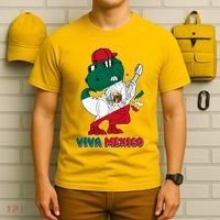 Funny Trex Dinosaur Viva Mexico T-Shirt thumb 6