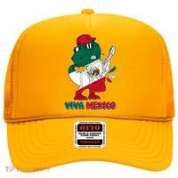 Funny Trex Dinosaur Viva Mexico Hat thumb 0