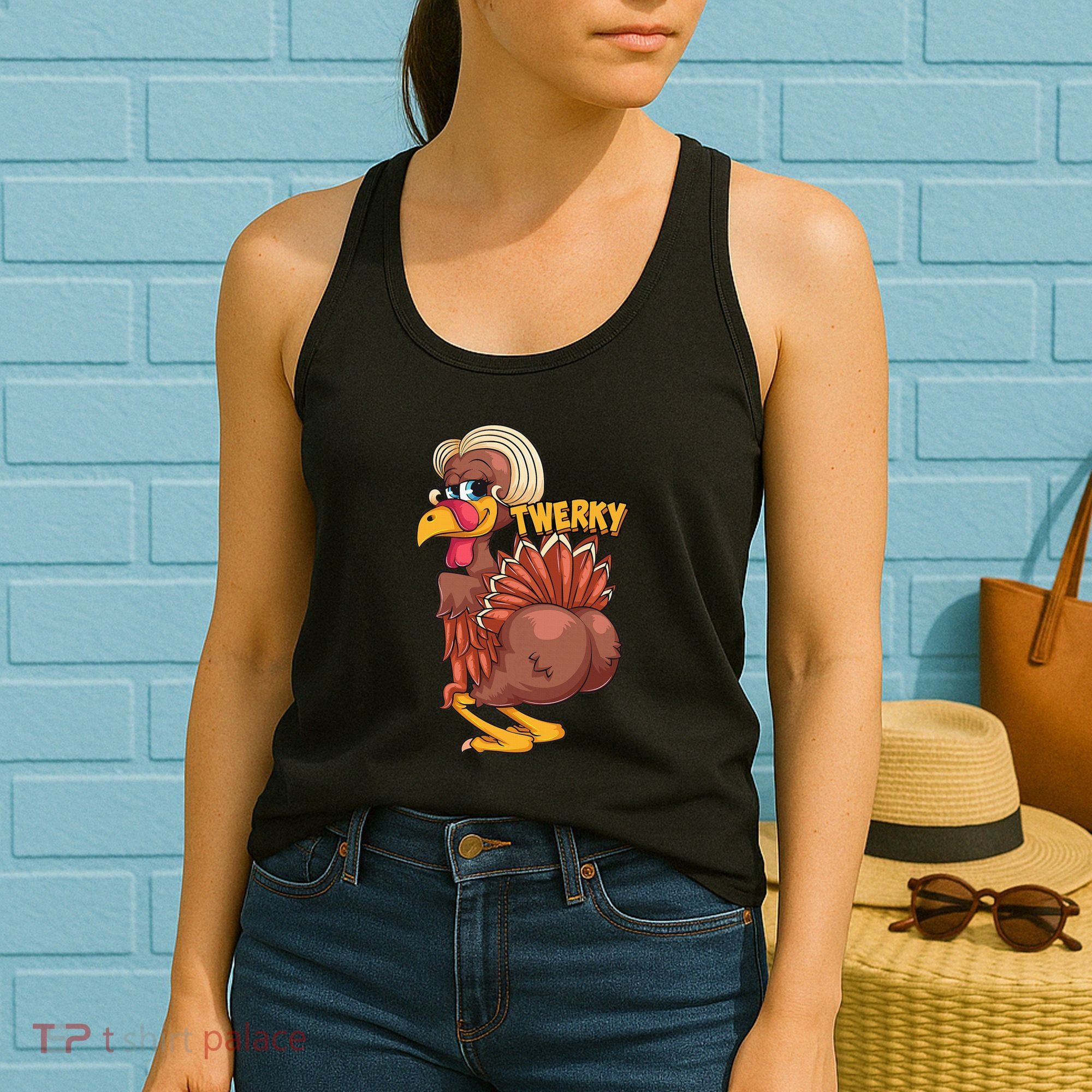 Funny Twerky Dance Cute Love Twerk Dancing Women's Tank Top