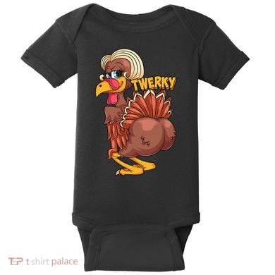 Funny Twerky Dance Cute Love Twerk Dancing Baby Bodysuit